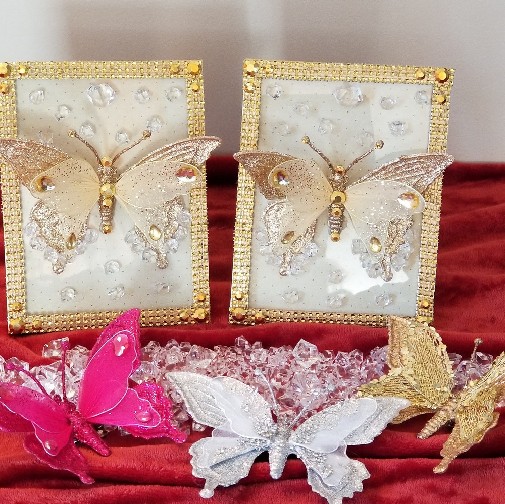 🦋Gold Butterfly Set 🦋💝